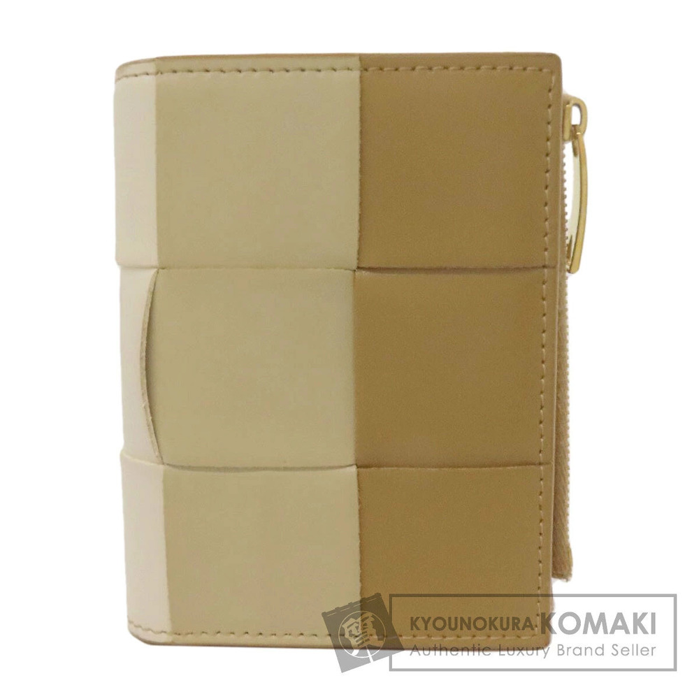 Bottega Veneta Cassette Bifold Wallet Bi fold coin purse Calfskin